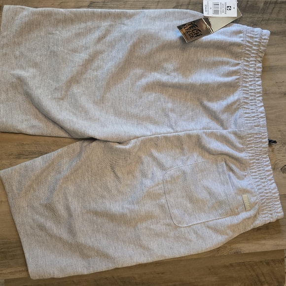 Southpole XL Gray Sweat Shorts Zipper Front Pockets - Picture 6 of 7